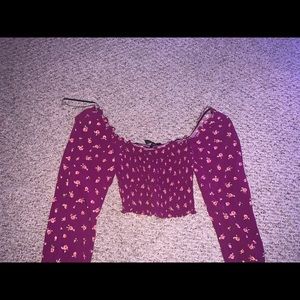 Forever 21 Tops - Forever 21 long sleeve crop top Forever 21 Tops - Forever 21 long sleeve crop top